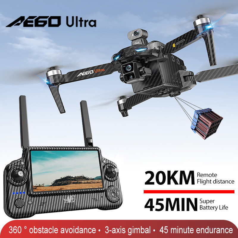 Drone Mapping - AE60 GPS Drone Professionale 8K Fotocamera